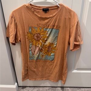 Dry Goods Orange Originality Crewneck Tee